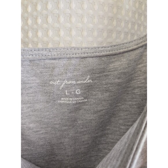 Urban Outfitters Out From Under Womens Large Gray Romper Built-in Shorts Comfy - Picture 2 of 7